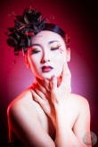 Foto de Belleza con una Modelo Oriental