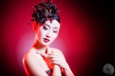 Foto de Belleza con una Modelo Oriental
