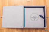 Ãlbum Lino con Caja Lazo y Turquesa