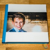 Album en Polipiel Blanca y Azul