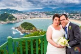 Reportaje de Boda desde el Monte Igueldo - San SebastiÃ¡n