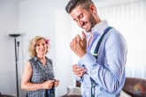 Preparativos de Boda en casa del Novio - Valladolid