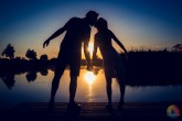 Preboda en Bonito Atardecer