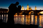 Fotos de Pareja al Atardecer - RÃ­o Ebro - Zaragoza