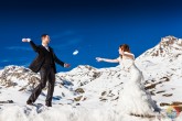 Fotos de Boda en la Nieve