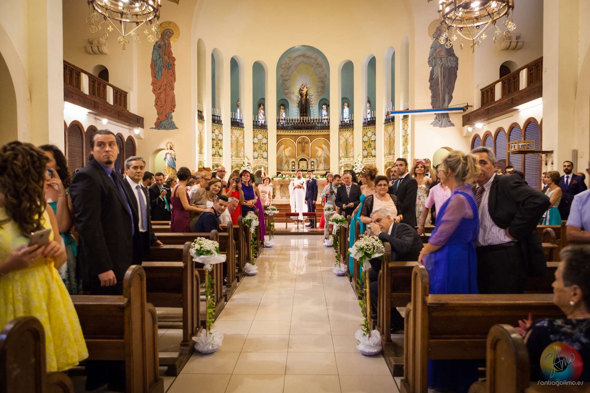Entrada de la Novia en la Iglesia de San Antonio