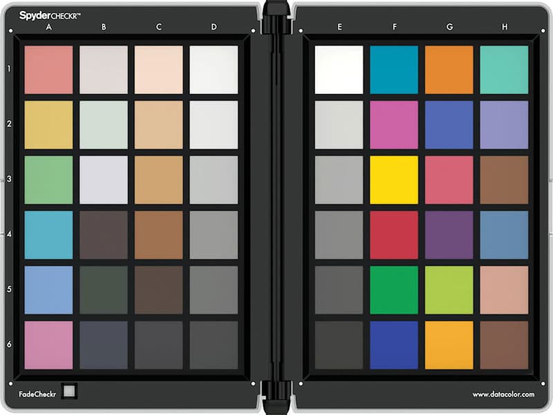 Carta de Color para Fotografía